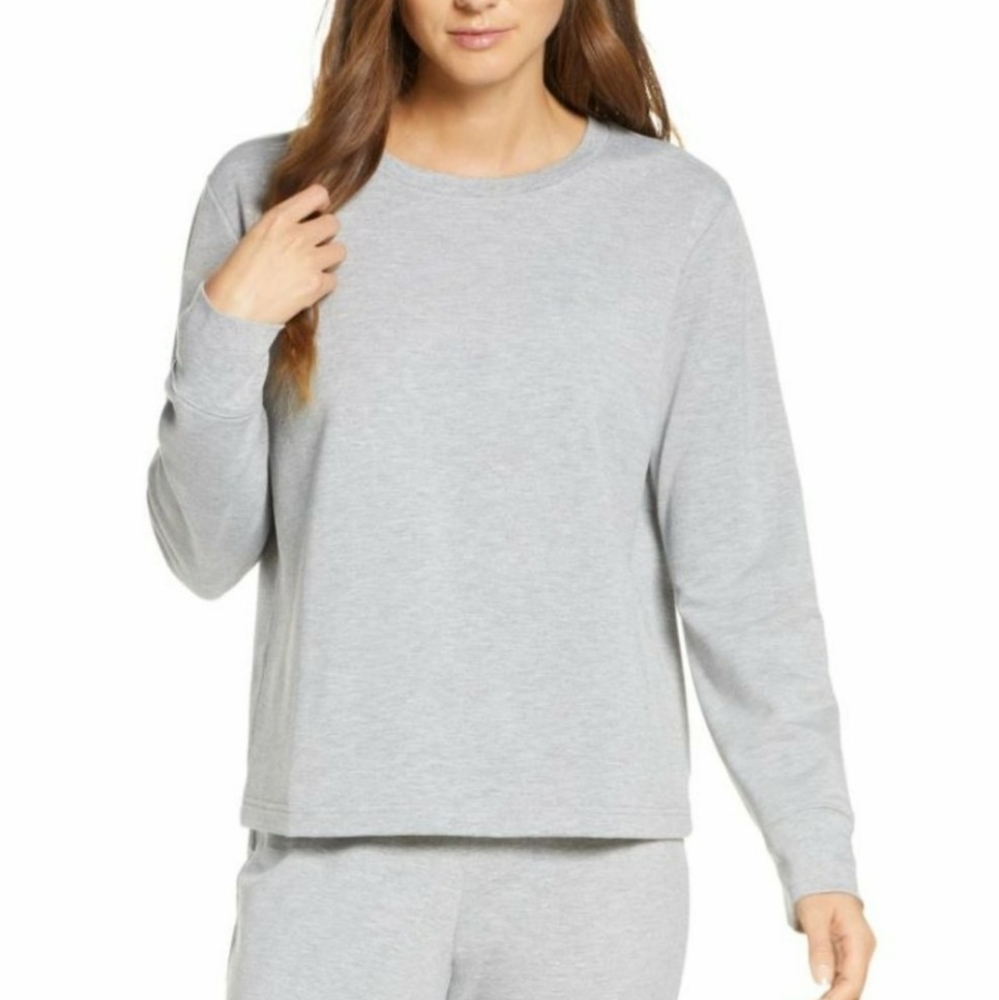 Rachel Parcell Gray‎ Fleece Pullover